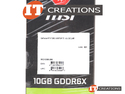 MSI NVIDIA GEFORCE RTX 3080 VENTUS 3X 10G OC GPU LHR VERSION 10GB 8704 CUDA CORES MEMORY INTERFACE 320 BIT GDDR6 MEMORY BANDWIDTH 760.3GB/S PCI-E 4.0 X16 ( 3 ) THREE DISPLAYPORTS DP ( 1 ) ONE HDMI GENERAL PURPOSE GRAPHICS PROCESSING UNIT -  AMPERE ARCHITECTURE OVER CLOCKING EDITION LITE HASH RATE preview image #3