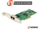 IBM INTEL I340-T2 SERVER ADAPTER PCI-E 2.0 X4 10 / 100 / 1000MB/S ( 2 ) TWO RJ-45 PORTS ETHERNET NETWORK CARD preview image #0
