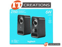 LOGITECH Z150 2.0 MULTIMEDIA SPEAKERS - BLACK 2-PIECE preview image #1