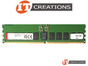 KINGSTON / SERVER PREMIER 32GB PC5-51200 DDR5-6400 REGISTERED ECC / EC8 2RX8 CL52 288 PIN 1.1V MEMORY MODULE ( PC5-6400 ) ( ERROR CORRECTION CODE 80 BIT ) preview image #1