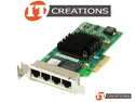 DELL NETWORK CARD I350-T4 PCI-E 2.1 X4 5 GT/S 10 / 100 / 1000 QUAD PORT GIGABIT ETHERNET SERVER ADAPTER preview image #0