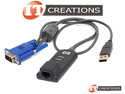 HP KVM CONSOLE USB INTERFACE CABLE ADAPTER - ( 1 ) ONE VGA ( MALE ) TO ( 1 ) ONE USB ( TYPE A MALE ) ( 1 ) ONE RJ45 PORT ( RJ-45 FEMALE ) preview image #0