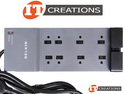 BELKIN GRAY SURGE PROTECTOR X8 OUTLET 6FT STRIP - 1.8M CORD 3550 JOULES - GREY ( 1 ) ONE NEMA 5-15P TO ( 8 ) EIGHT NEMA 5-15R preview image #4