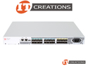 BROCADE G610 32GB/S 24 PORT SFP SWITCH - RACK MOUNTABLE 8X16GB ( 24 ) TWENTY FOUR SMALL FORM FACTOR PLUGGABLE TRANSCEIVER SLOTS