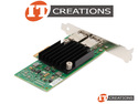 DELL / INTEL X550-T2 CNA 10GBE BASE-T DUAL PORT PCI-E 3.0 X4 CONVERGED NETWORK ADAPTER - X550T2 BT 10GBASE-T 2P 2X10GB ( 2 ) TWO RJ45 CONNECTORS ( RJ- preview image #1