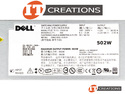 DELL POWER SUPPLY 502W INPUT 100-240V 6.1-3.2A 50-60HZ 80 PLUS GOLD HOT PLUG preview image #2