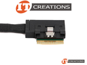 10GTEK 74 PIN SLIMSAS 0.5M CABLE - 74P SLIM SAS SFF-8654-8I STRAIGHT TO RIGHT ANGLE ( CAB-8654/8554-8I-P0.5M-14 ) preview image #2