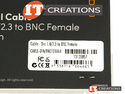BLACKMAGIC DESIGN 6G-SDI DIN 1.0 / 2.3 TO BNC FEMALE 200MM CABLE ( CABLE-DIN/BNCFEMALE ) ( EAN JAN 9338716004663 ) preview image #2