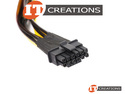 SUPERMICRO 12 PIN TO 8 PIN 30CM POWER CABLE - 12VHPWR / 12P ( 2X6 ) TO 8P ( 2X4 ) preview image #2