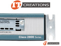 CISCO 2801 INTEGRATED SERVICES ROUTER ( 2800 SERIES ) - INCLUDES X1 VWIC-2MFT-T1 MODULE X1 64MB COMPACT FLASH CARD PN: 17-6716-01 preview image #3