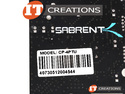 SABRENT USB 3.0 FOUR PORT NETWORK CARD - USB GEN3 PCI-E X1 5GB/S ( 4 ) FOUR USB3 TYPE A PORTS ( UPC 899495002787 ) preview image #2