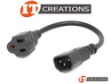CABLECREATION 5 PACK POWER CORD NEMA 5-15R TO C14 1FT - 0.3M 5-15R-C14 preview image #1