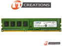 CRUCIAL 2GB PC3-10600 DDR3-1333 UNBUFFERED NON ECC CL9 240 PIN 1.5V MEMORY MODULE preview image #0