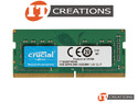 CRUCIAL BY MICRON 4GB PC4-19200 DDR4-2400 UNBUFFERED NON ECC CL17 260 PIN 1.20V MEMORY MODULE SODIMM UDIMM ( SMALL OUTLINE )