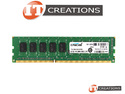 CRUCIAL 4GB PC3-10600E DDR3-1333 UNBUFFERED ECC 2RX8 CL9 240 PIN 1.5V MEMORY MODULE preview image #1