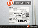 DELL POWER SUPPLY 685W 80 PLUS GOLD preview image #2