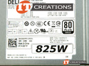 DELL POWER SUPPLY 825W 100-240V 12.0A 50-60HZ 80 PLUS GOLD preview image #2