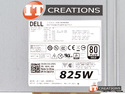 DELL POWER SUPPLY 825W 100-240V 12.0A 50-60HZ 80 PLUS GOLD preview image #2