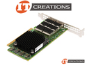 DELL / NVIDIA CONNECTX-6 DX SMARTNIC 100GBE DUAL PORT QSFP56 PCI-E 4.0 X16 NETWORK INTERFACE CARD - MELLANOX CX623106A 100GB/S ETHERNET 2-PORT / 100GQSFP / DP100 ( 2 ) TWO QUAD SMALL FORM FACTOR PLUGGABLE 56 TRANSCEIVER SLOTS preview image #1