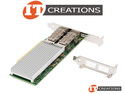 INTEL E810-CQDA2 100GB DUAL PORT QSFP28 PCI-E 4.0 X16 ETHERNET NETWORK ADAPTER - ( 2 ) TWO QUAD SMALL FORM FACTOR PLUGGABLE TRANSCEIVER SLOTS preview image #1