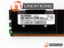 ELPIDA 4GB 2RX4 PC2-5300F FULLY BUFFERED DDR2-667 MEMORY MODULE preview image #0
