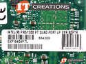 INTEL EXPI9404PTL PRO 1000 PT QUAD PORT SERVER ADAPTER RETAIL LOW PROFILE preview image #2