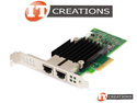 DELL / INTEL X550-T2 CNA 10GBE BASE-T DUAL PORT PCI-E 3.0 X4 CONVERGED NETWORK ADAPTER - X550T2 BT 10GBASE-T 2P 2X10GB preview image #0
