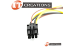 GPU POWER CABLE - 6 PIN TO ( 2 ) TWO 4 PIN CONNECTIONS preview image #1