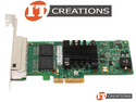 INTEL NETWORK CARD I350-T4 PCI-E 2.1 X4 ( 5.0 GT/S ) 10 / 100 / 1000 ( 4 ) FOUR RJ45 PORT ETHERNET SERVER ADAPTER preview image #2