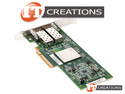 DELL / MARVELL QLOGIC QLE2562 HBA 8GFC DUAL PORT SFP+ PCI-E 2.0 X4 HOST BUS ADAPTER - 8GB/S FIBRE CHANNEL 2-PORT / FC8 / DP8 SUPPORTS PCI-E 1.0 X8 SPEEDS ( X8 PHYSICAL INTERFACE ) ( 2 ) TWO SMALL FORM FACTOR PLUGGABLE PLUS TRANSCEIVER SLOTS preview image #1