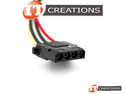 ATI VIDEO POWER CABLE - 6 PIN TO ( 1 ) ONE 4 PIN MALE CONNECTION ( 1 ) ONE 4 PIN FEMALE CONNECTION preview image #2