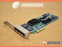 DELL QUAD PORT 10/100/1000BASE-T GIGABIT PCI-E NETWORK CARD preview image #0