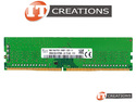 SK HYNIX 8GB PC4-19200 DDR4-2400T-E UNBUFFERED ECC 1RX8 CL17 288 PIN 1.20V MEMORY MODULE ( PC4-2400T-R ) preview image #1