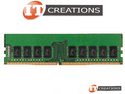 SK HYNIX 16GB PC4-19200 DDR4-2400T-E UNBUFFERED ECC 2RX8 CL17 288 PIN 1.20V MEMORY MODULE ( PC4-2400T-E ) preview image #1