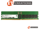 SK HYNIX 32GB PC5-38400 DDR5-4800B-R REGISTERED ECC / EC8 1RX4 CL40 288 PIN 1.1V MEMORY MODULE ( PC5-4800B-R ) ( ERROR CORRECTION CODE 80 BIT ) preview image #0