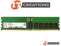 SK HYNIX 32GB PC5-51200B-R DDR5-6400B-R REGISTERED ECC / EC8 2RX8 CL52 288 PIN 1.1V MEMORY MODULE ( PC5-6400B-R ) ( ERROR CORRECTION CODE 80 BIT ) preview image #0