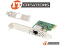 INTEL ETHERNET SERVER ADAPTER I210-T1 10 / 100 / 1000MB/S PCI-E 2.1 X1 NETWORK CARD - 10/100/1000MB/S / 1GB/S / 1GBE PCIE 2.0 2.5GT/S ( 1 ) ONE RJ45 CONNECTOR ( RJ-45 )