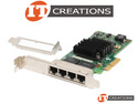 INTEL ETHERNET SERVER ADAPTER I350-T4 1GBE QUAD PORT PCI-E 2.1 X4 5 GT/S NETWORK CARD - 1GB/S ETHERNET ( 4 ) FOUR RJ45 PORTS ( RJ-45 ) preview image #0