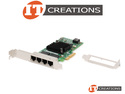 INTEL ETHERNET SERVER ADAPTER I350-T4 1GBE QUAD PORT PCI-E 2.1 X4 5 GT/S NETWORK CARD - POWERVILLE I350-T4V2 ( 4 ) FOUR RJ45 PORTS ( RJ-45 ) preview image #1