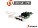 INTEL ETHERNET SERVER ADAPTER I350-T4 1GBE QUAD PORT PCI-E 2.1 X4 5 GT/S NETWORK CARD - POWERVILLE I350-T4V2 ( 4 ) FOUR RJ45 PORTS ( RJ-45 ) preview image #0