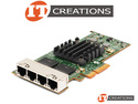INTEL I340-T4 NETWORK CARD PCI-E 2.0 X4 10 / 100 / 1000 QUAD PORT GIGABIT ETHERNET SERVER ADAPTER preview image #0