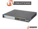 HP / HPE / ARUBA 2620-24 100MB/S 24-PORT POE+ SWITCH - 100BASE-T 24P POWER OVER ETHERNET ( 24 ) TWENTY FOUR RJ45 PORTS ( 2 ) TWO RJ-45 ( UPLINK ) ( 2 ) TWO SMALL FORM FACTOR PLUGGABLE TRANSCEIVER SLOTS ( SFP - UPLINK ) preview image #0