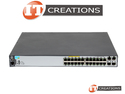 HP / HPE / ARUBA 2620-24 100MB/S 24-PORT POE+ SWITCH - 100BASE-T 24P POWER OVER ETHERNET ( 24 ) TWENTY FOUR RJ45 PORTS ( 2 ) TWO RJ-45 ( UPLINK ) ( 2 ) TWO SMALL FORM FACTOR PLUGGABLE TRANSCEIVER SLOTS ( SFP - UPLINK ) preview image #1