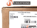 HP / ARUBA 2530 48G SWITCH - 1U ( 48 ) FORTY EIGHT 10 / 100 / 1000 BASE-T RJ45 PORTS ( RJ-45 ) ( 4 ) FOUR SMALL FORM FACTOR PLUGGABLE SFP TRANSCEIVER  preview image #3