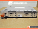 DELL MD11 SERIES ENCLOSURE MANAGEMENT MODULE CONTROLLER FOR DELL POWERVAULT MD1120 - EMM ( 2 ) TWO EXTERNAL SAS SFF-8470 CONNECTORS ( X1 IN / X1 OUT ) ( 1 ) ONE MINI DIN CONNECTOR
