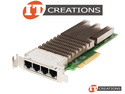 DELL / INTEL X710-T4 CNA 10GBE QUAD PORT CONVERGED NETWORK ADAPTER - 10GBASE-T ETHERNET CONTROLLER XL710 PCI-E 3.0 X8 8GT/S ( 4 ) FOUR RJ45 CONNECTORS ( RJ-45 ) preview image #0
