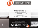 KINGSTON FURY 64GB ( 2 X 32GB ) PC5-44800 DDR5-5600 UNBUFFERED NON ECC CL40 288 PIN 1.25V MEMORY MODULE ( PC5-5600 ) ( UPC 740617328509 ) preview image #2