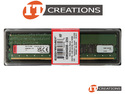 KINGSTON / SERVER PREMIER 32GB PC5-44800 DDR5-5600 REGISTERED ECC / EC8 2RX8 CL46 288 PIN 1.1V MEMORY MODULE ( PC5-5600 ) ( ERROR CORRECTION CODE 80 BIT )