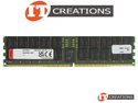 KINGSTON 96GB PC5-51200 DDR5-6400 REGISTERED ECC / EC8 2RX4 CL52 288 PIN 1.1V MEMORY MODULE ( PC5-6400 ) ( ERROR CORRECTION CODE 80 BIT ) preview image #1