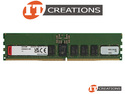 KINGSTON 32GB PC5-51200 DDR5-6400 REGISTERED ECC / EC8 2RX8 CL52 288 PIN 1.1V MEMORY MODULE ( PC5-6400 ) ( ERROR CORRECTION CODE 80 BIT ) preview image #1